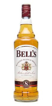 A bottle of Bell's Blended Whisky