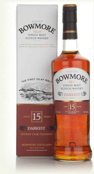 Bowmore Darkest 15 Year Old  (70cl 43%)