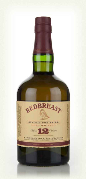 Information regarding Redbreast 12 Year Old Single Pot Still Whiskey